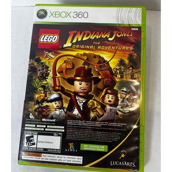 Other - LEGO Indiana Jones & Kung Fu Panda Xbox 360 Bundle Complete with Manuals